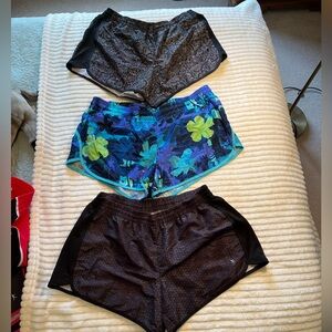 Danskin Now Women's Athletic Shorts - Black, Blue, Green